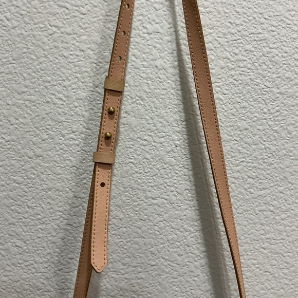 Madewell ‘The Simple’ Nude Tan Leather Crossbody Bag - Picture 7 of 12
